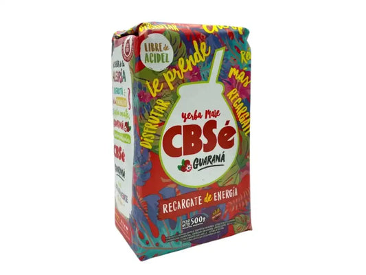 CBSe Energy yerba mate met guarana – stimulerende blend van 500g